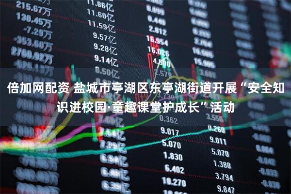 倍加网配资 盐城市亭湖区东亭湖街道开展“安全知识进校园·童趣课堂护成长”活动