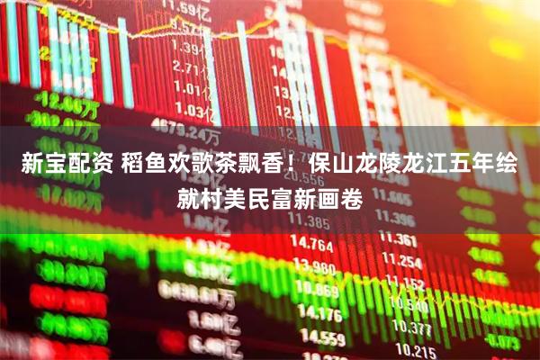 新宝配资 稻鱼欢歌茶飘香！保山龙陵龙江五年绘就村美民富新画卷