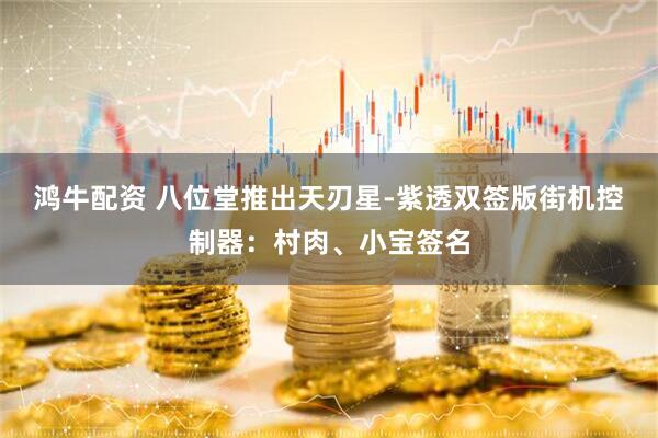 鸿牛配资 八位堂推出天刃星-紫透双签版街机控制器：村肉、小宝签名